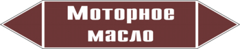 Маркировка трубопровода "моторное масло" (пленка, 126х26 мм) - Маркировка трубопроводов - Маркировки трубопроводов "ЖИДКОСТЬ" - . Магазин Znakstend.ru